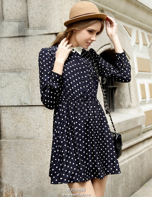 初春時尚連衣裙甜美溫婉精致出彩