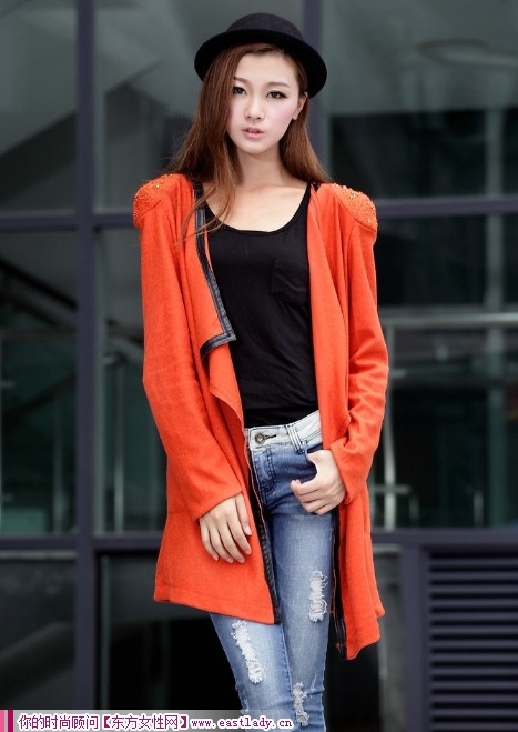 不規(guī)則長(zhǎng)款風(fēng)衣外套 歐美大牌街拍的必備品