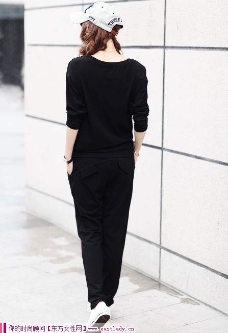 蝙蝠袖衛(wèi)衣套裝 讓你瞬間變身韓劇女主角