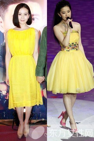 劉詩詩vs劉亦菲 古裝女神衣品比拼