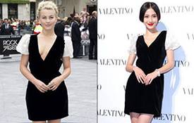 明星撞衫大盤點 華服PK誰更勝一籌