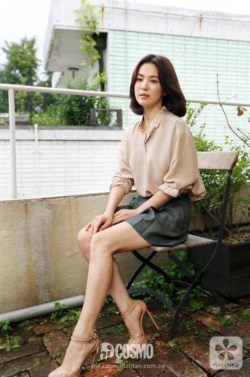 既然美不過宋慧喬 就學(xué)她的氧氣穿搭法吧