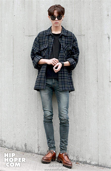 男模也流行瘦 韓超纖瘦病態(tài)系男模正流行