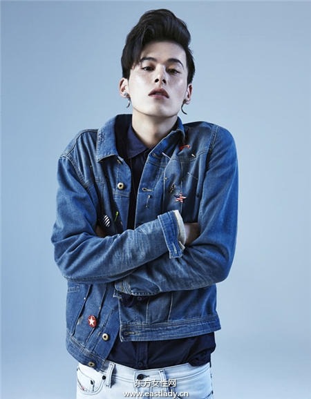 韓模金元中又帥又有才 設(shè)計(jì)服裝品牌87mm