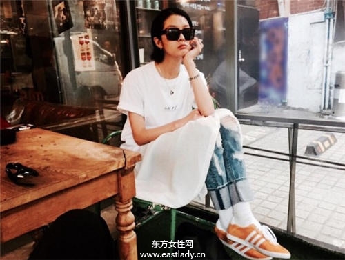 韓國超模姜素英中性美學(xué)正夯 時(shí)尚圈就愛這味