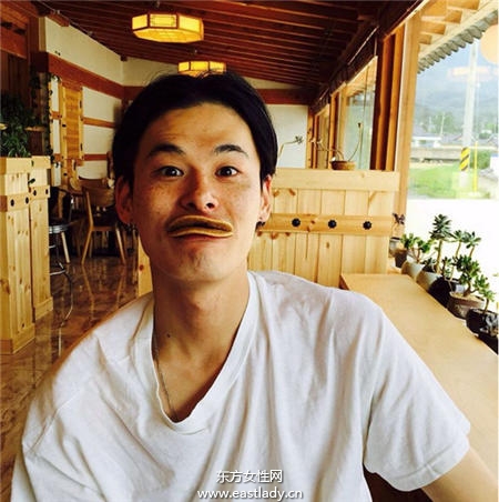 韓模金元中又帥又有才 設(shè)計(jì)服裝品牌87mm