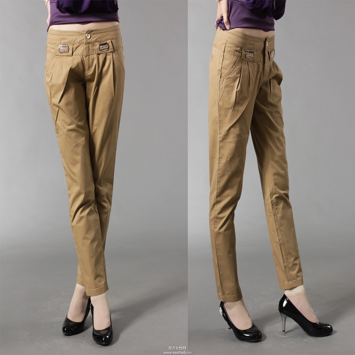 卡其色褲子配什么顏色上衣 輕松穿出你的不同