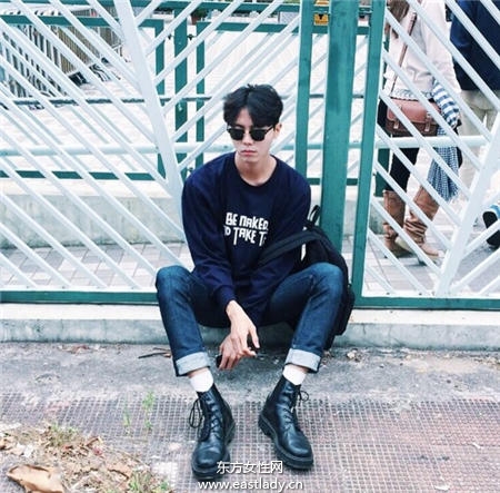 男模也流行瘦 韓超纖瘦病態(tài)系男模正流行
