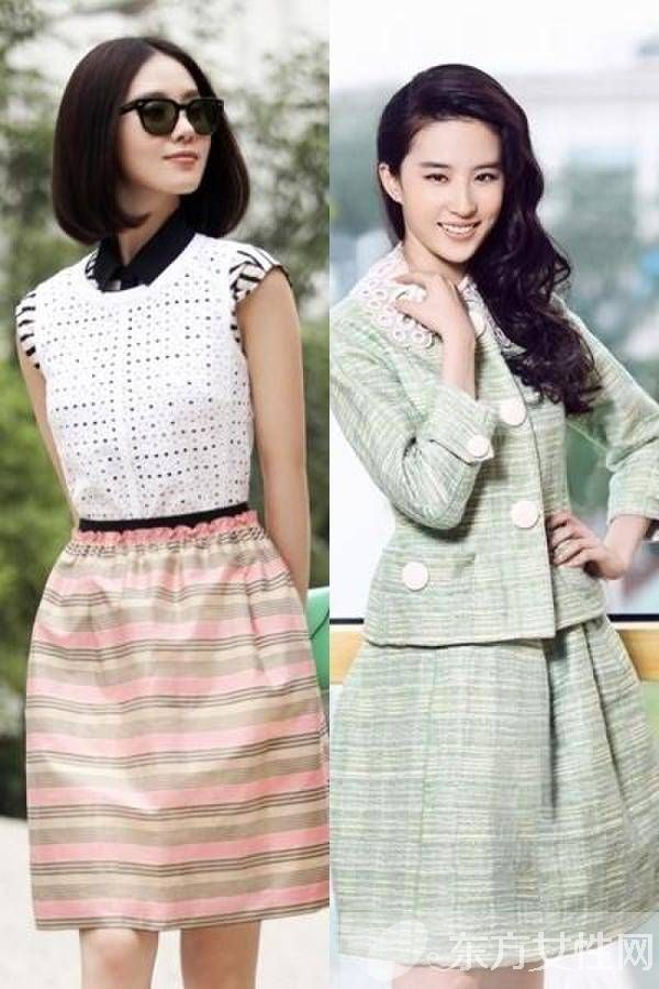 劉詩詩vs劉亦菲 古裝女神衣品比拼