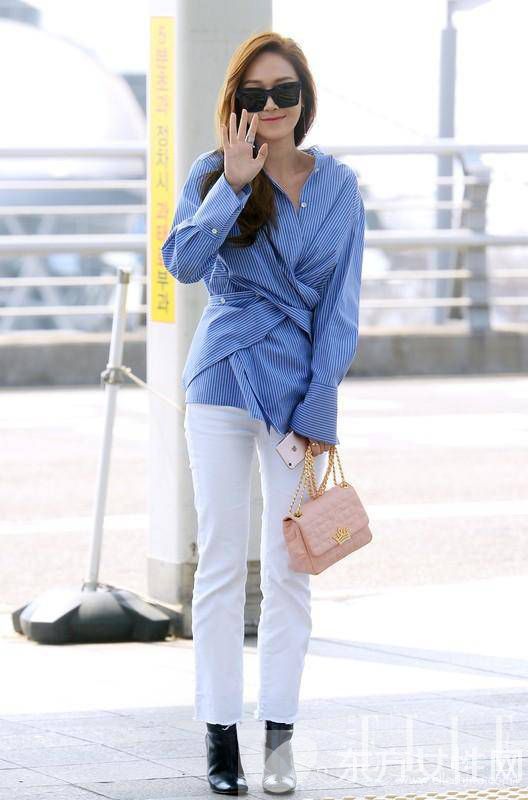 一日一look 跟Jessica鄭秀妍學小清新時尚造型