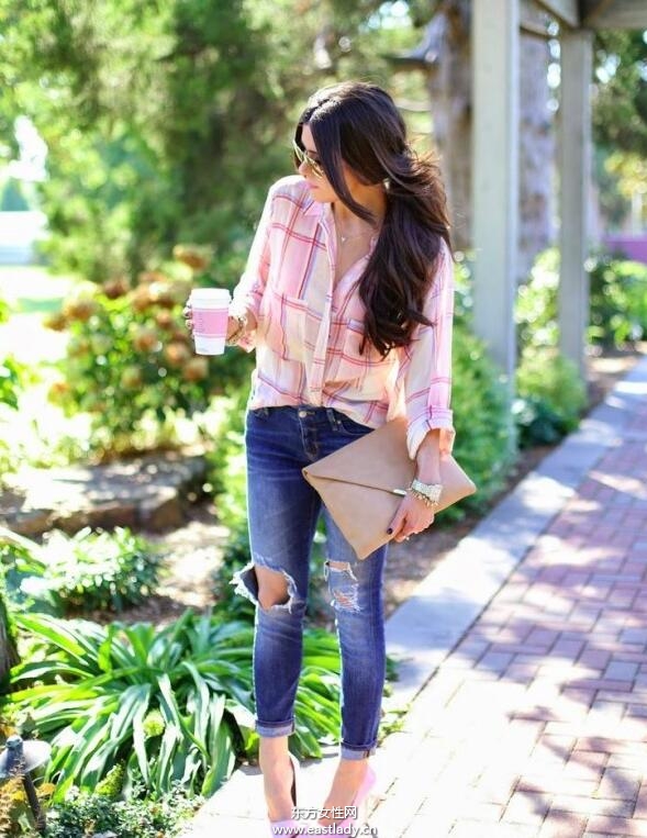 潮人教你格子襯衫怎么搭配最好看