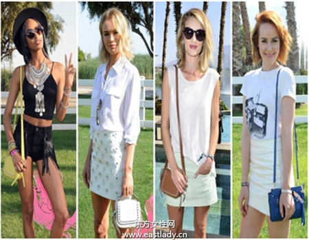 柯契拉最I(lǐng)n夏日音樂節(jié)明星穿搭