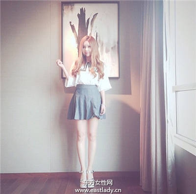 水手服強勢回歸 韓妞模特兒都這樣穿