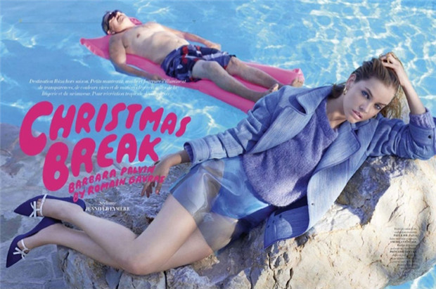 Barbara Palvin《L’Officiel》2014年12月法國(guó)版
