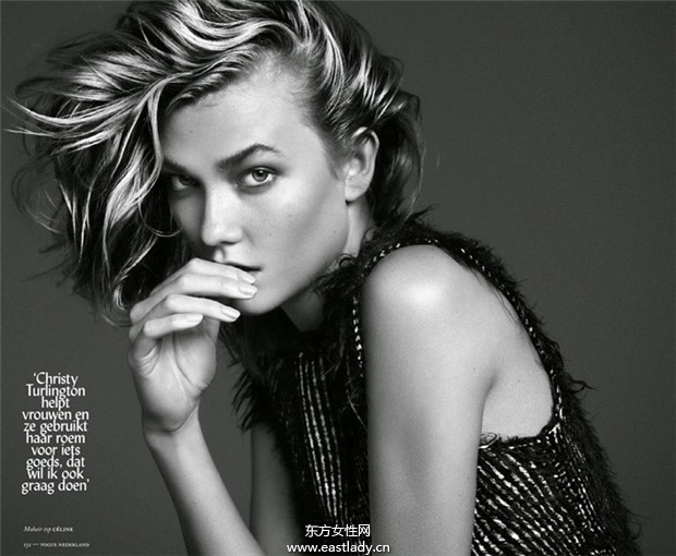 Karlie Kloss《Vogue》2014年10月荷蘭版
