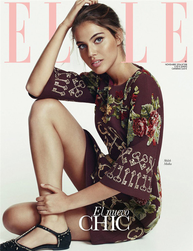 Shiloh Malka《Elle》2014年12月西班牙版