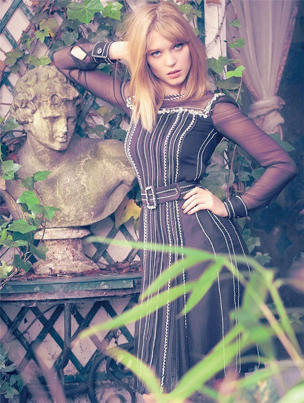 Lea Seydoux《Harper’s Bazaar》2014年11月巴西版