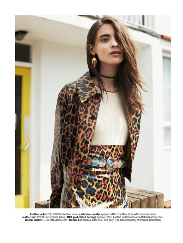 Carolina Thaler《Glamour》2014年12月英國版