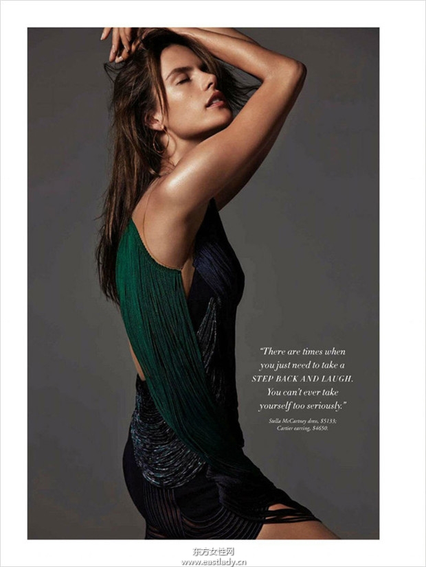Alessandra Ambrosio《Harper’s Bazaar》2014年10月澳洲版