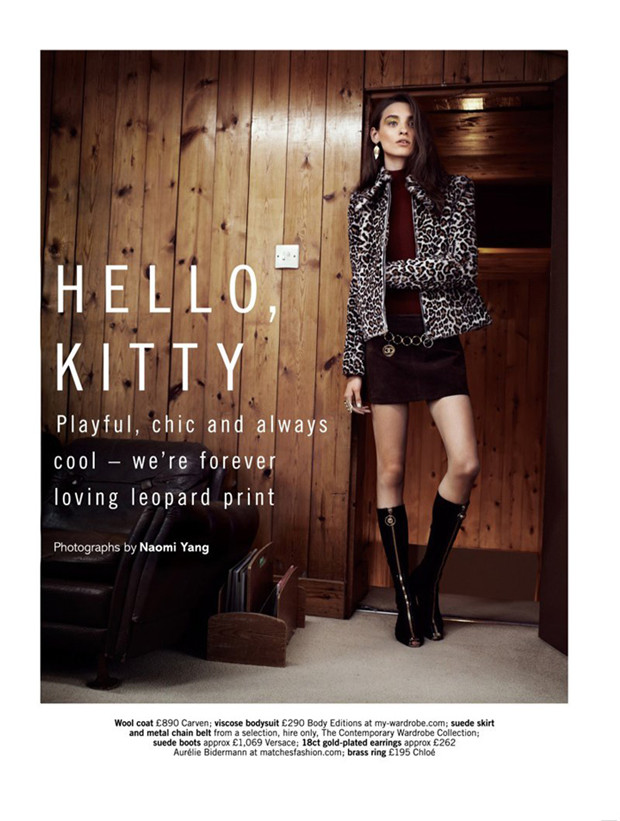 Carolina Thaler《Glamour》2014年12月英國版