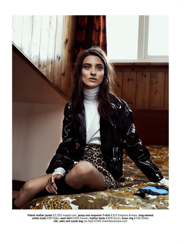 Carolina Thaler《Glamour》2014年12月英國版