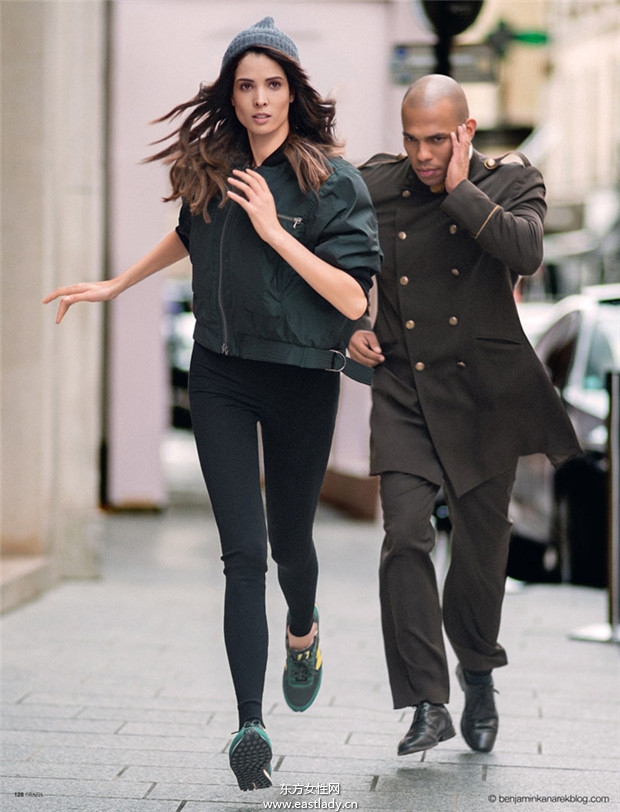 Hanaa Ben Abdesslem《Grazia》2014年9月俄羅斯版