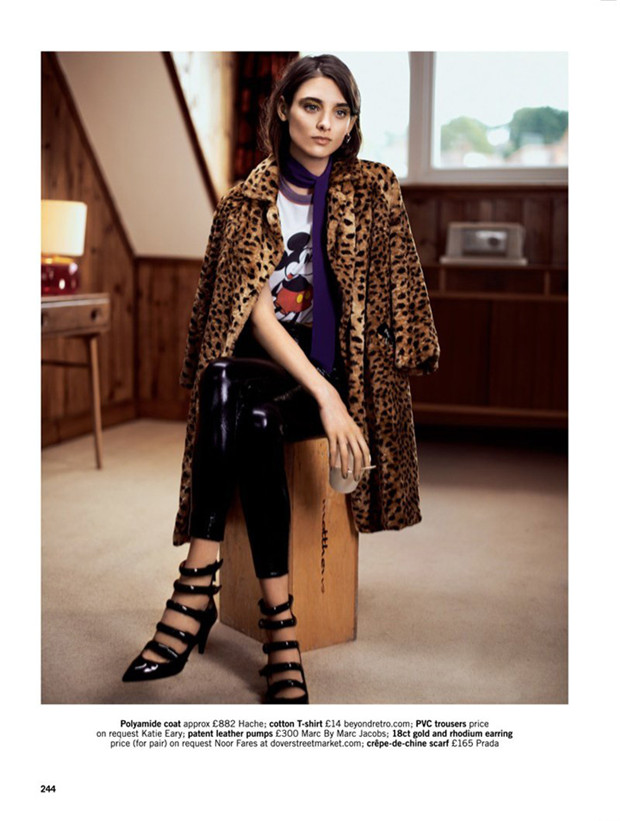 Carolina Thaler《Glamour》2014年12月英國版