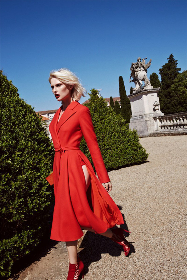 Anna Emilia Seewald《Grazia》2014年11月號德國版