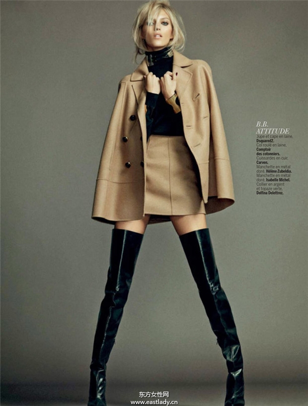 Anja Rubik《L’express Styles》2014年9月號