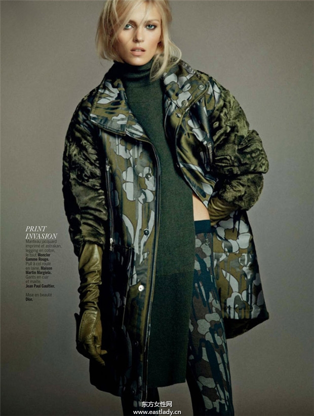 Anja Rubik《L’express Styles》2014年9月號