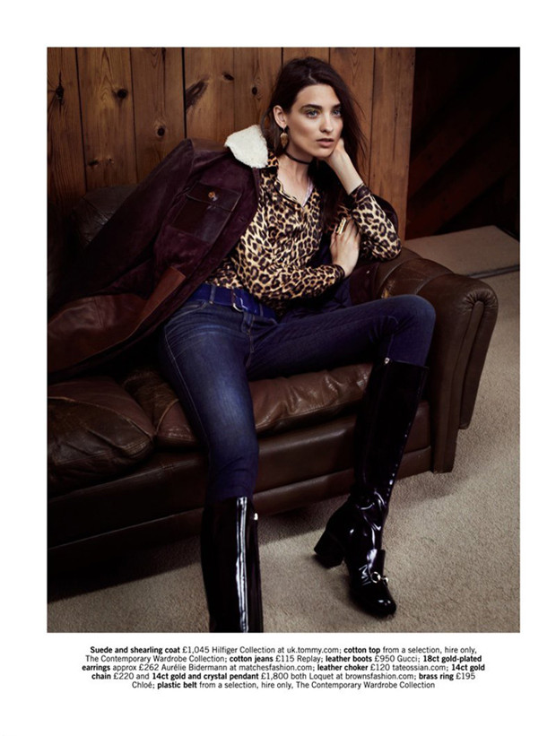 Carolina Thaler《Glamour》2014年12月英國版