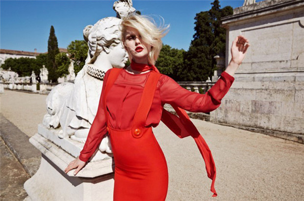 Anna Emilia Seewald《Grazia》2014年11月號德國版