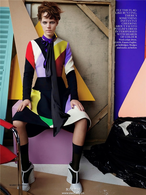 Freja Beha Erichsen《Vogue》2014年9月英國(guó)版