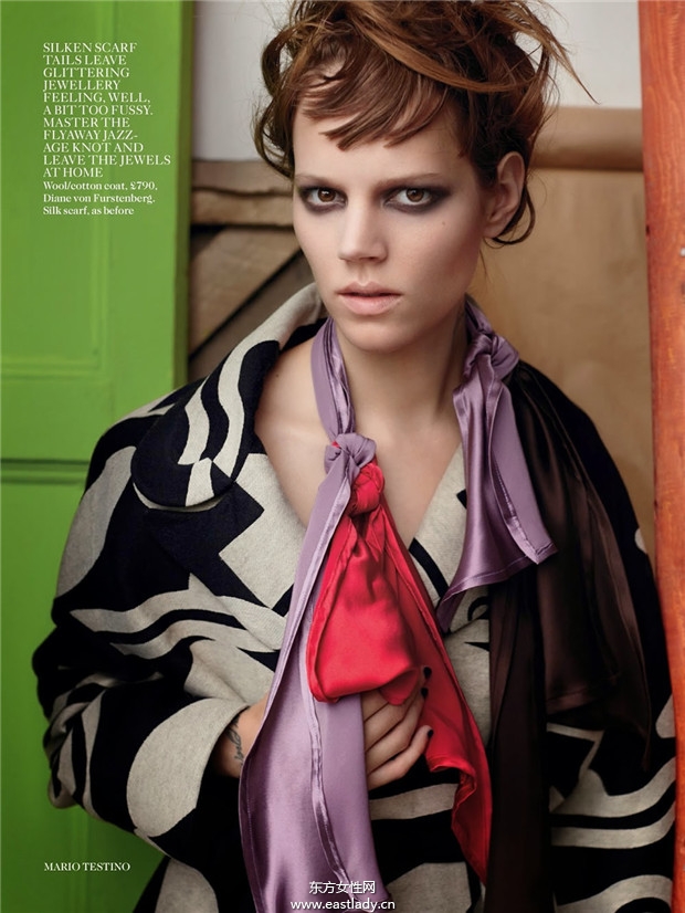 Freja Beha Erichsen《Vogue》2014年9月英國(guó)版