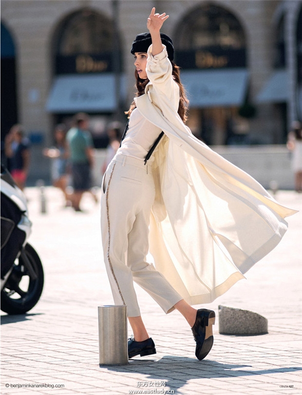 Hanaa Ben Abdesslem《Grazia》2014年9月俄羅斯版