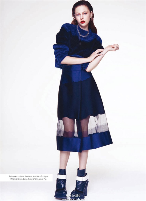 Marta Placzek《L’Officiel Hellas》2014年時尚大片