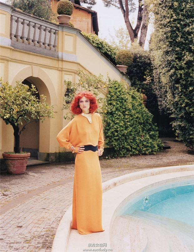 Malgosia Bela《W》雜志2014年8月夏季刊