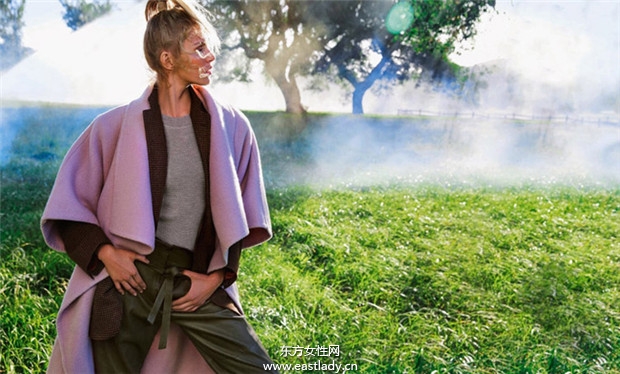 Anja Rubik《Porter》雜志2014年秋季刊