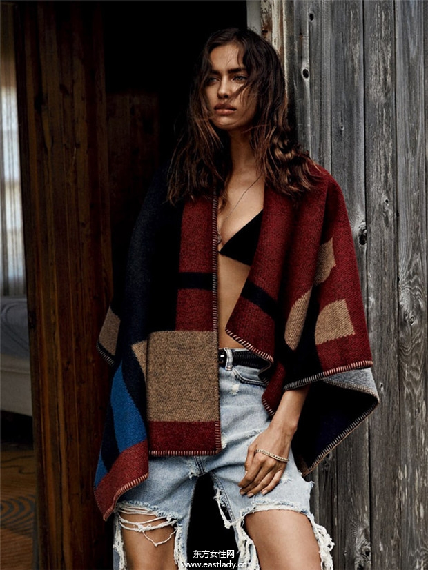 Irina Shayk《Vogue》2014年8月巴西版