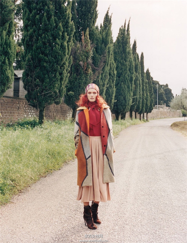 Malgosia Bela《W》雜志2014年8月夏季刊