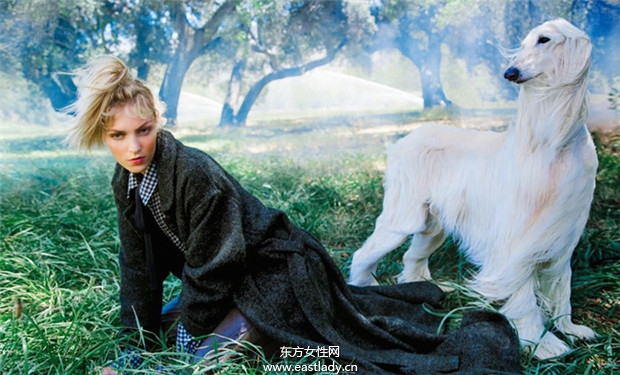 Anja Rubik《Porter》雜志2014年秋季刊