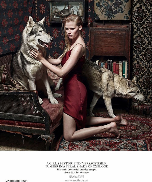 Lara Stone《Vogue》2014年9月英國版