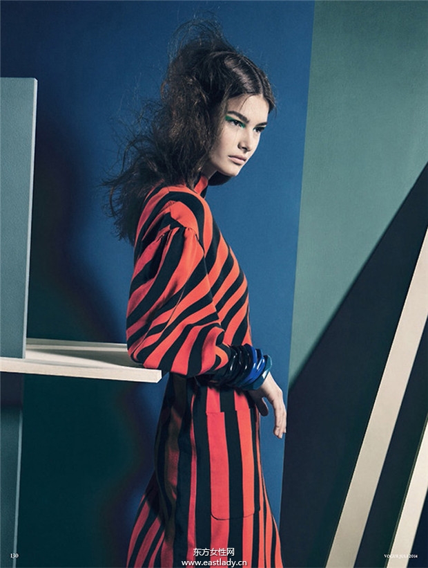 Ophelie Guillermand《Vogue》2014年7月德國版