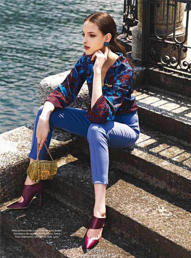 Clarice Vitkauskas《L’Officiel》2014年8月希臘版