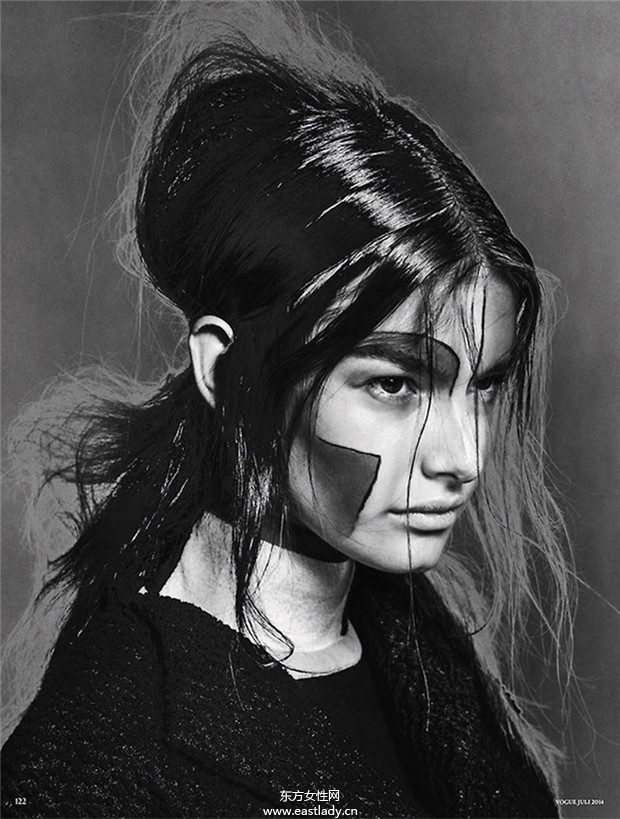 Ophelie Guillermand《Vogue》2014年7月德國版