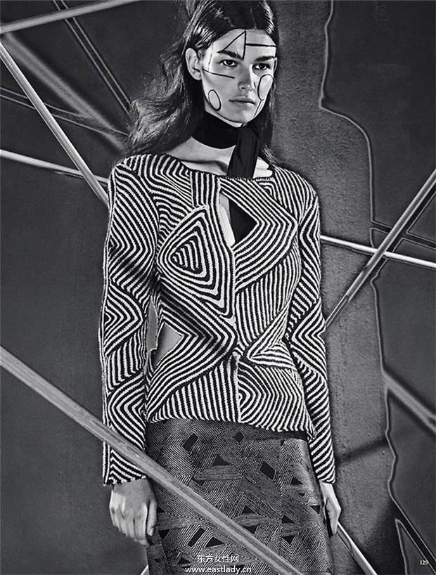 Ophelie Guillermand《Vogue》2014年7月德國版