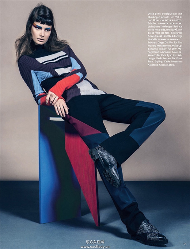 Ophelie Guillermand《Vogue》2014年7月德國版