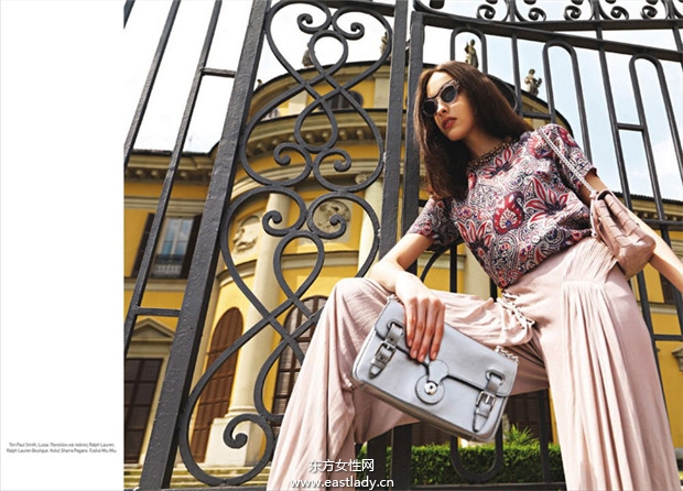 Clarice Vitkauskas《L’Officiel》2014年8月希臘版