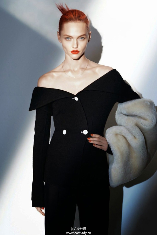 Sasha Pivovarova《Vogue》2014年8月法國(guó)版