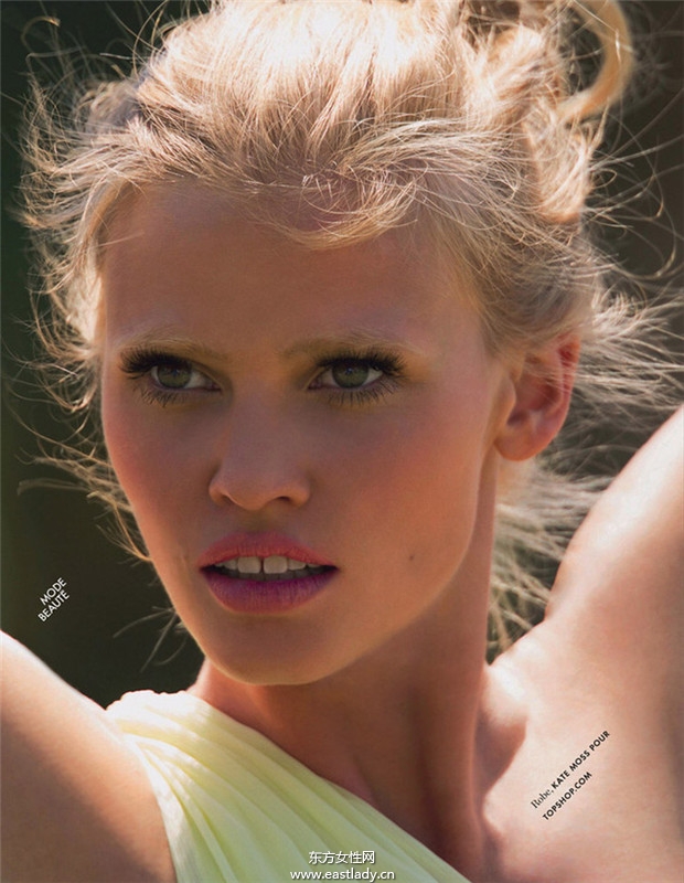Lara Stone《Elle》2014年6月法國版